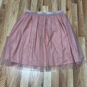 Pink sparkly Tutu skirt forever 21 size 0X NWT